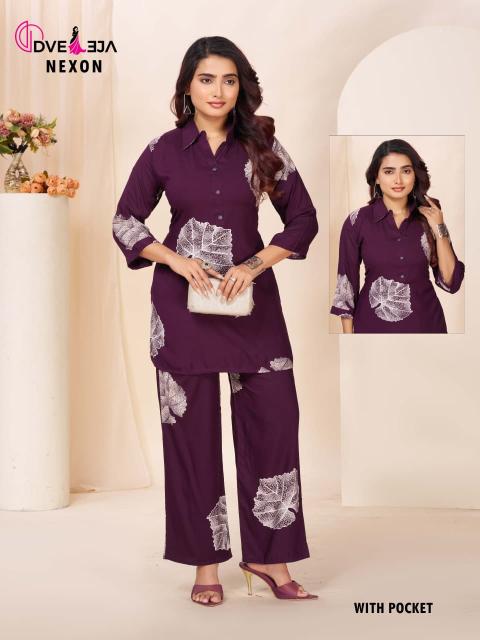 Dveeja nexon co ord sets wholesale